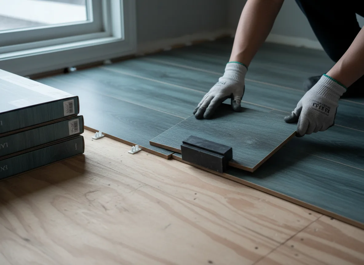 Luxury Vinyl Plank Installation company in Beverly, KS